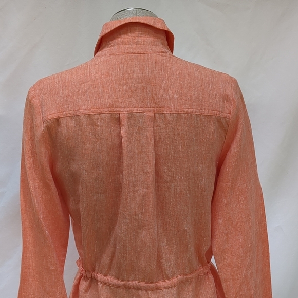 Serena & Lily Linen "Margot" Long Sleeve Dress - Picture 6 of 11